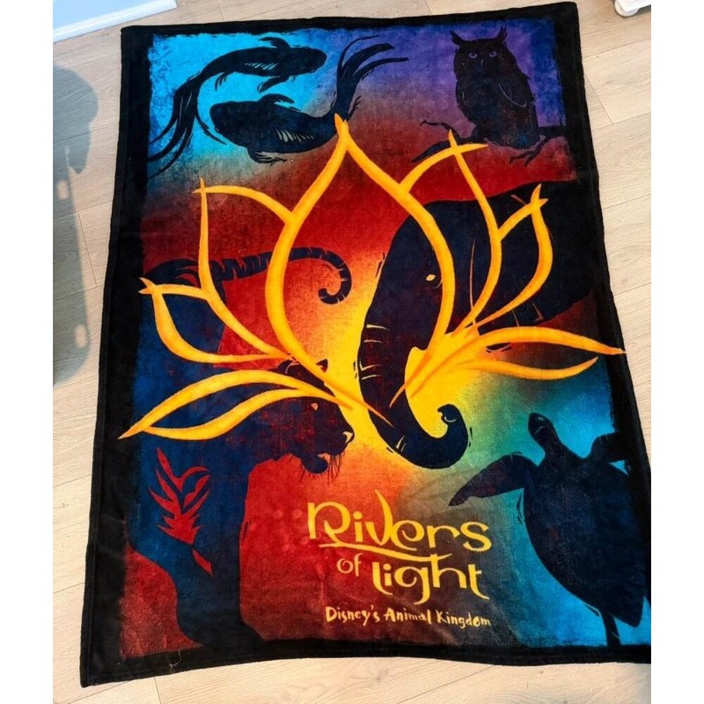 Disney Parks Animal Kingdom throw blanket